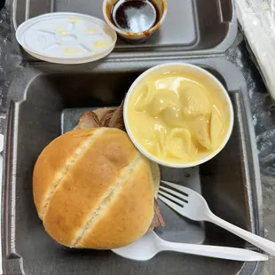 Brisket with Homemade Mac &amp; Cheese