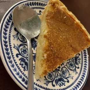 Buttermilk pie. DELICIOUSNESS.