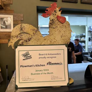 Typical decor in this cool place!