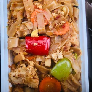 Burning noodles (excellent)