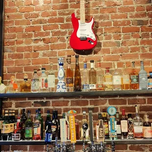 Excellent selection of tequilas and rum