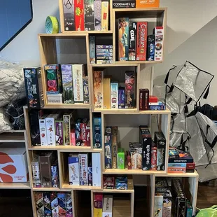 Game selection! And this is only half of the shelves!