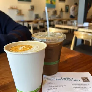 Latte Sunkeeper and Vietnamese Iced Coffee