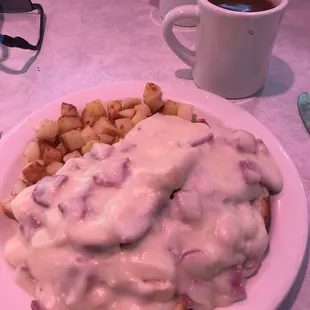 Creamed chipped beef