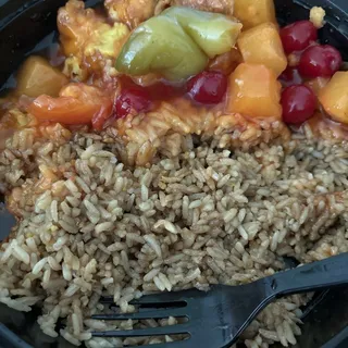 Sweet and Sour Chicken Lunch