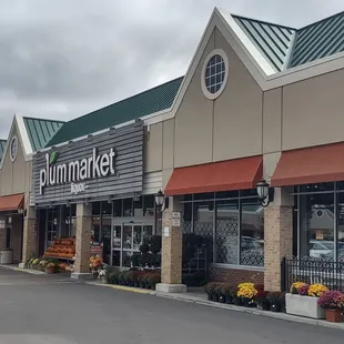 the front of the store