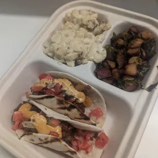 Buffalo Cauliflower Tacos