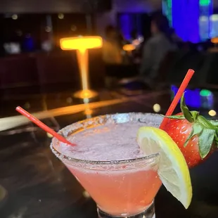 Strawberry martini