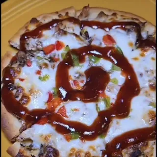 Jerk Chicken Flatbread