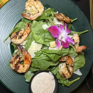 Spinach Caesar Salad