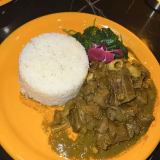 Yard-Style Curry Goat