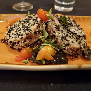 Seared tuna