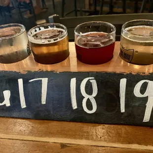 Plum Run Cider Flight