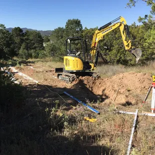 Septic Tank and Drain Field Installation