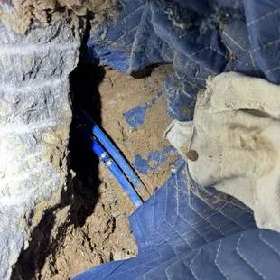 Repaired pipe.