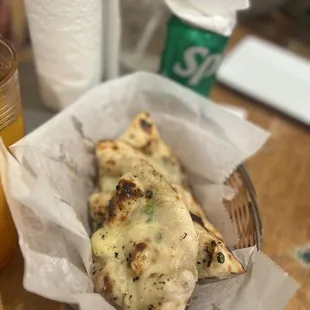 Garlic, Chili, Cheese Naan