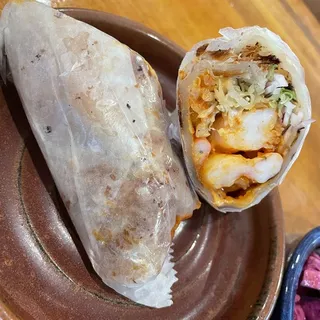 Shrimp Kaathi Roll