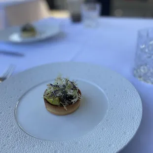 Marcona almond tarte