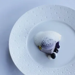 Blueberry mousse