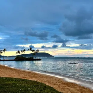 Seafood Buffet and this view