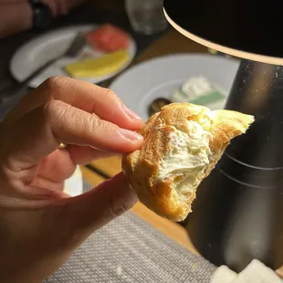 Lilikoi cream puff super light, fluffy&amp; oh so delicious!