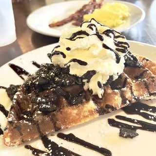 Kids Scrambled Eggs (2) & 2 Bacon strips