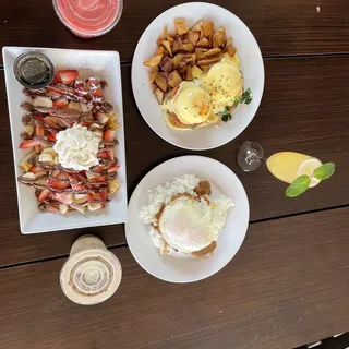 Banana Nutella 'N Cream Crepes