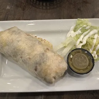 Avocado (1/2) & Tomato Burrito