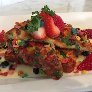 Fruity Pebbles French Toast