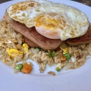 Grilled Spam Loco Moco