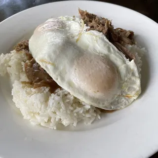 Roasted Kalua Pork Loco Moco