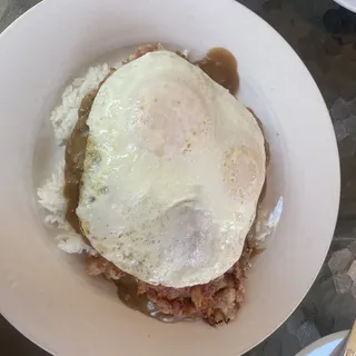 Corned Beef Hash Loco Moco