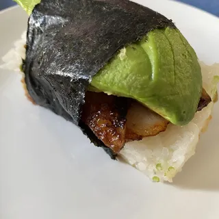 Triple Seared Pork Belly Musubi