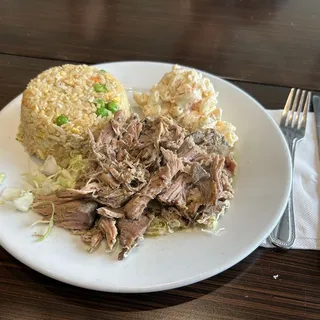 Roasted Kalua Pork Plate Lunch