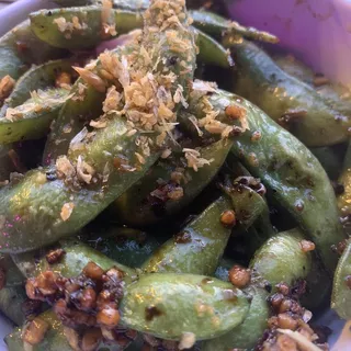 Garlic Edamame