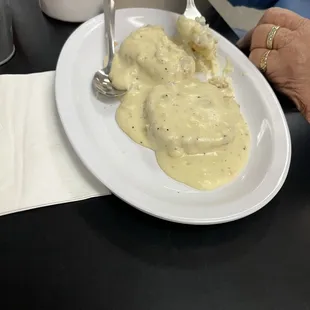 Biscuits and gravy