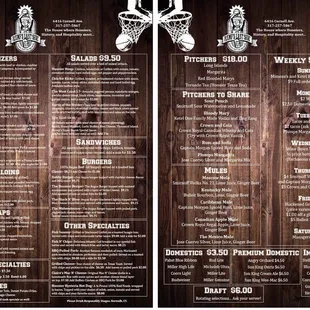 New dull menu in case you missed it, will be a few changes still to come l, bu t a good looksee of the new menu, comments appreciated !