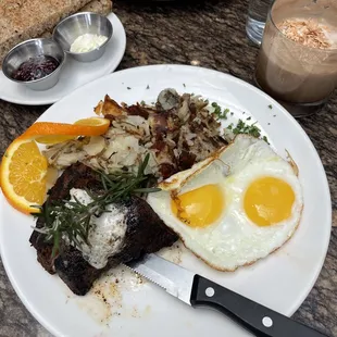 Steak and Eggs