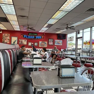 Interior dining area