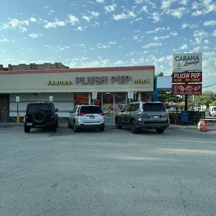 Exterior of establishment