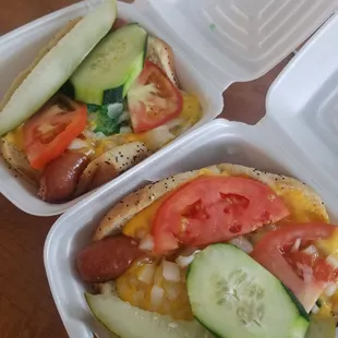 Cheese dogs