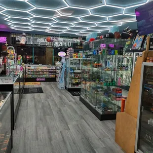 Interior of the store taken from the back facing the entrance