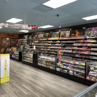 The Great Wall Of Vape! They got it all literally!