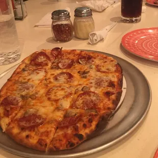 Pepperoni and mushroom - 8"