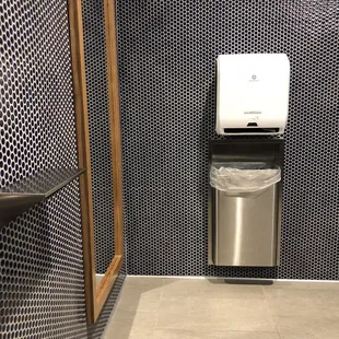 Plenty of restroom space
