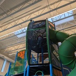 Climbing and slides galore!