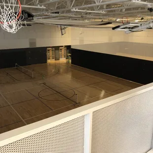 2 basketball courts
