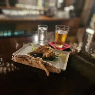 Delicious fire roasted chicken. It was a blessing for an off the menu item!