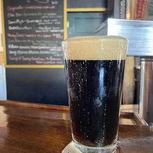 Wonderful, rich dark beer with a healthy head.