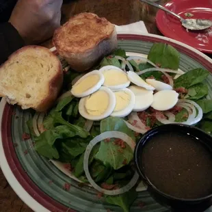 Spinach salad.